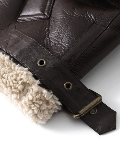 Winter Fur Integrated Lapel Women Jacket Long sleeve Fashion Zipper Pocket Ladies Coat 2023 Autumn Warm Street Style Women's Top